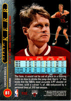 1996 Stadium Club Steve Kerr #81