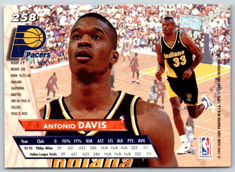 1993 Ultra Antonio Davis