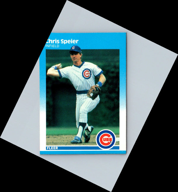 1987 Fleer Chris Speier #575