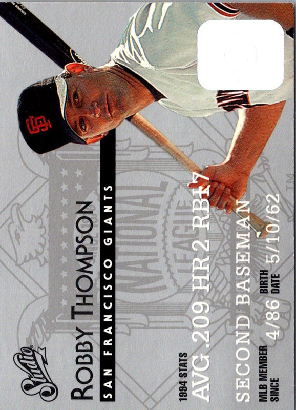 1995 Topps Robby Thompson #151