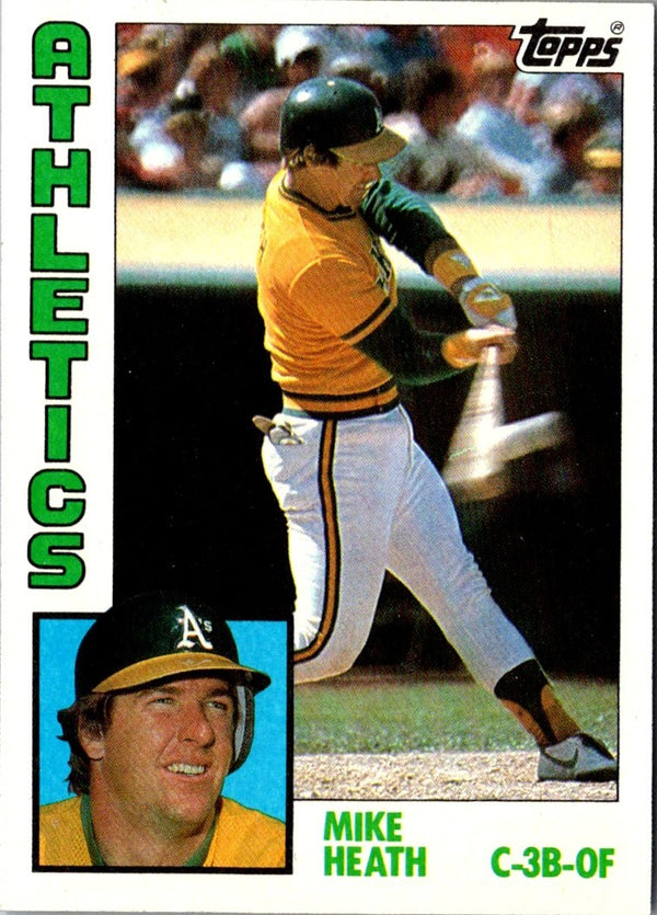 1984 Topps Mike Heath #567