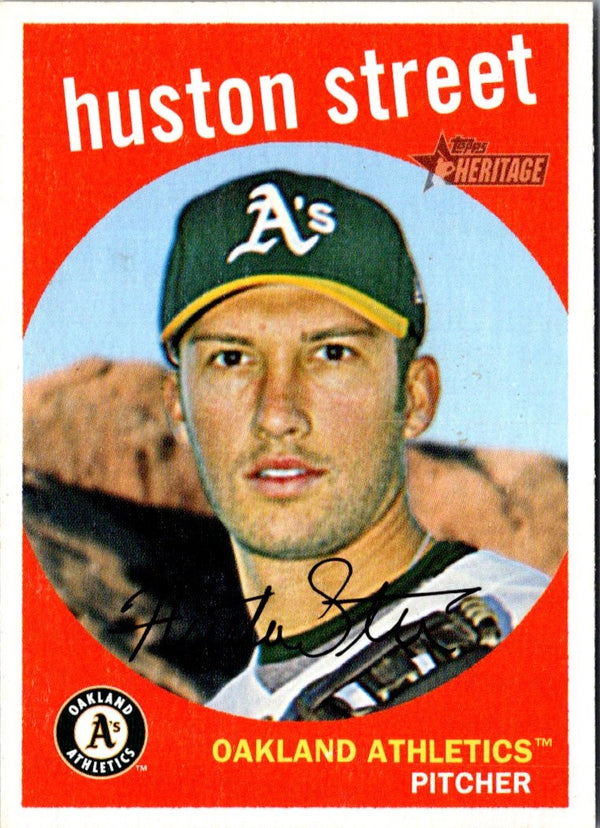 2008 Topps Heritage Huston Street #242