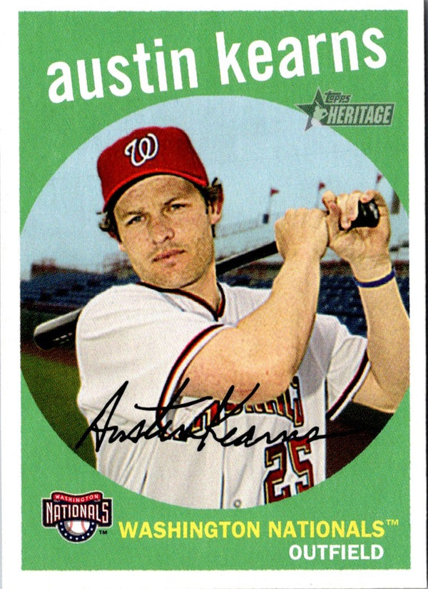 2008 Topps Heritage Austin Kearns #179