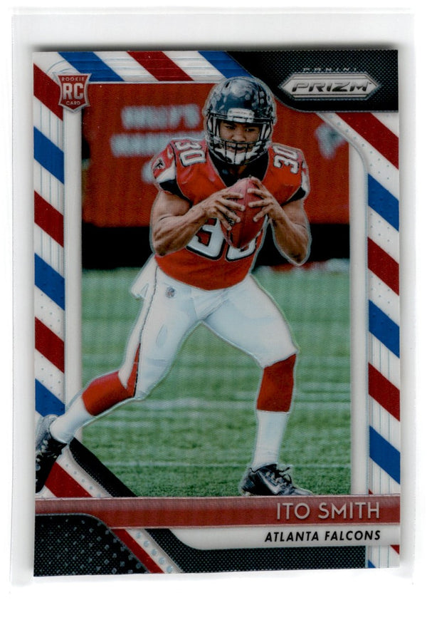 2018 Panini Playoff Ito Smith #233 Rookie Prizm