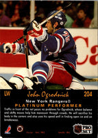 1991 Pro Set Platinum John Ogrodnick #204