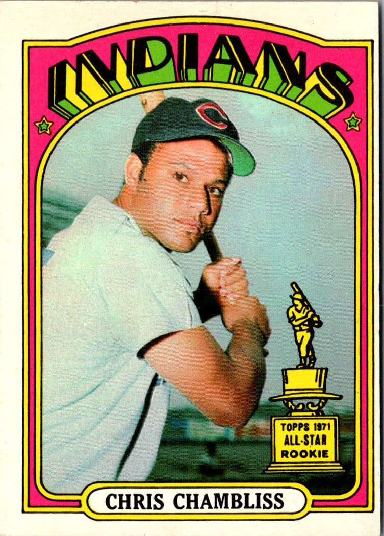 1972 Topps Chris Chambliss