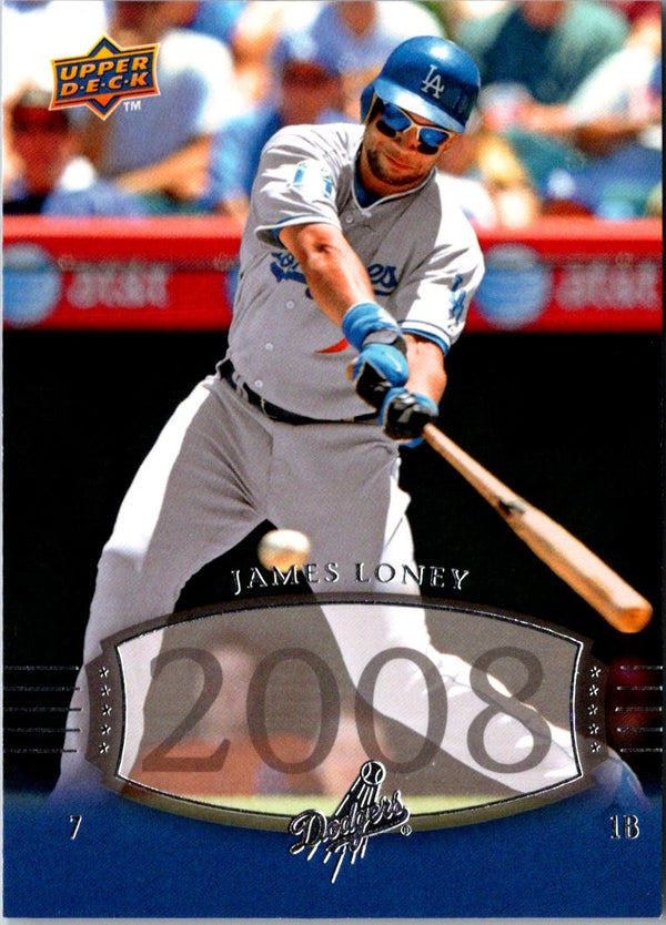 2008 Upper Deck Timeline James Loney #262