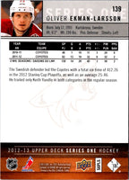 2012 Upper Deck Oliver Ekman-Larsson #139