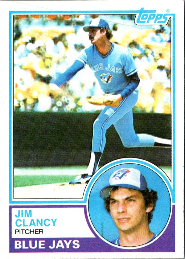 1983 Topps Jim Clancy #345