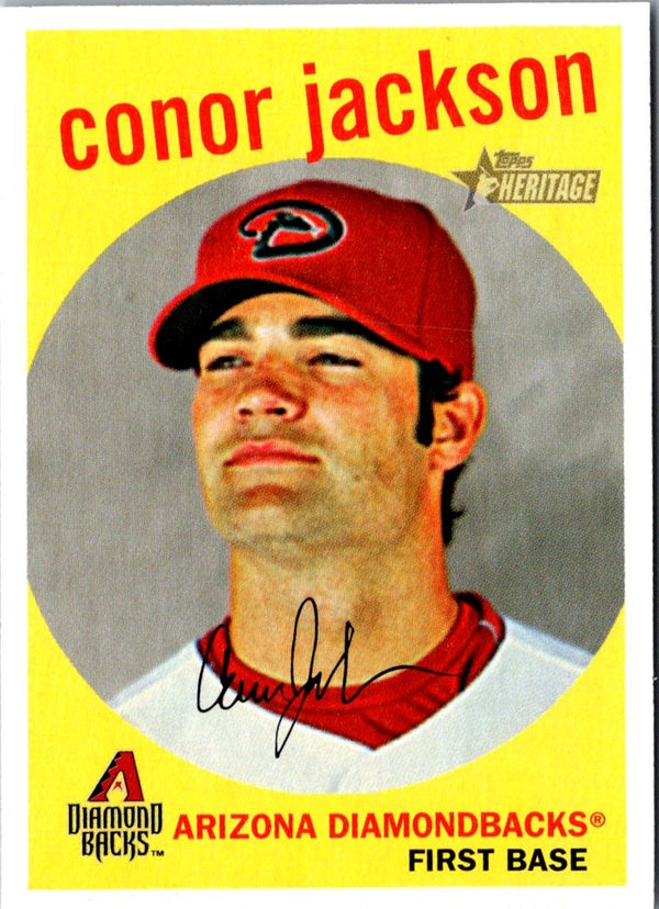 2008 Topps Heritage Conor Jackson #89