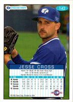 1993 Fleer Excel Jesse Cross #142