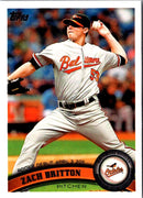 2011 Topps Update Zach Britton