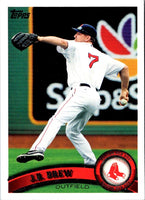 2011 Topps J.D. Drew #653