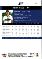 2002 Fleer Premium Toby Hall #40