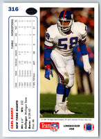 1992 Upper Deck Carl Banks #589