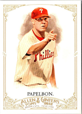 2012 Topps Allen & Ginter Jonathan Papelbon #320