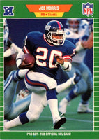 1989 Pro Set Joe Morris #289