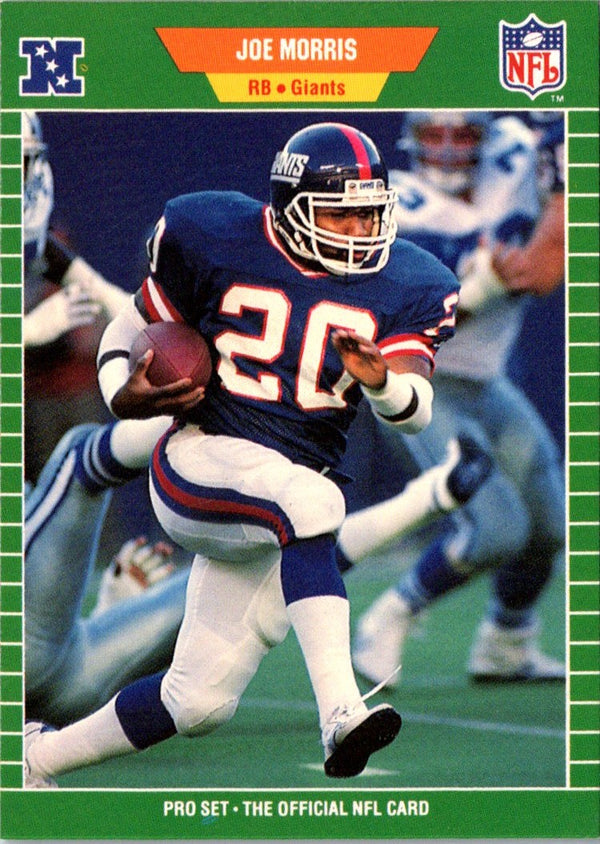 1989 Pro Set Joe Morris #289