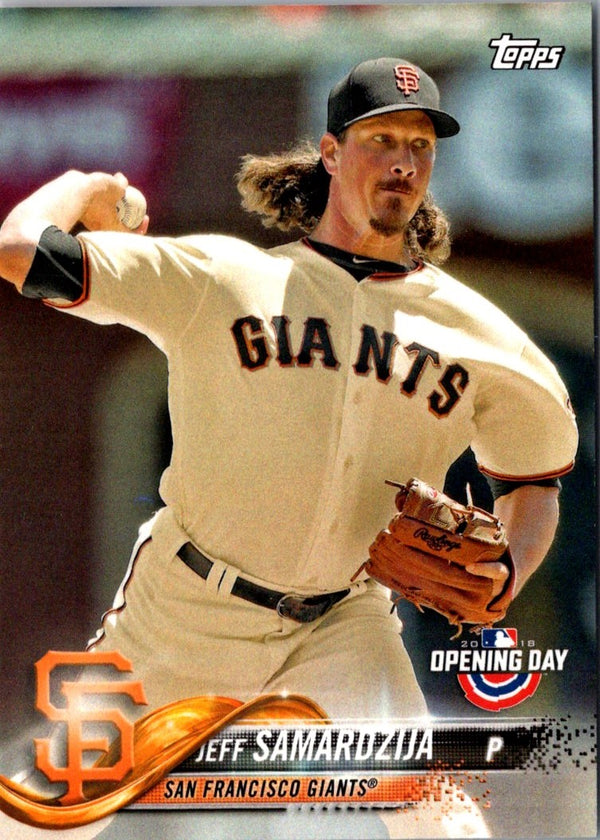 2018 Topps Opening Day Jeff Samardzija #89