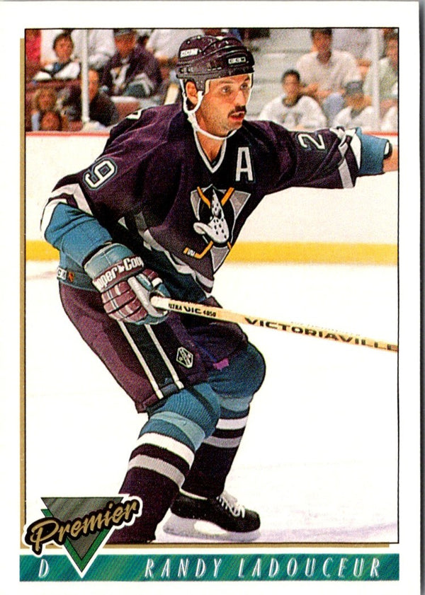 1993 Topps Premier Randy Ladouceur #469