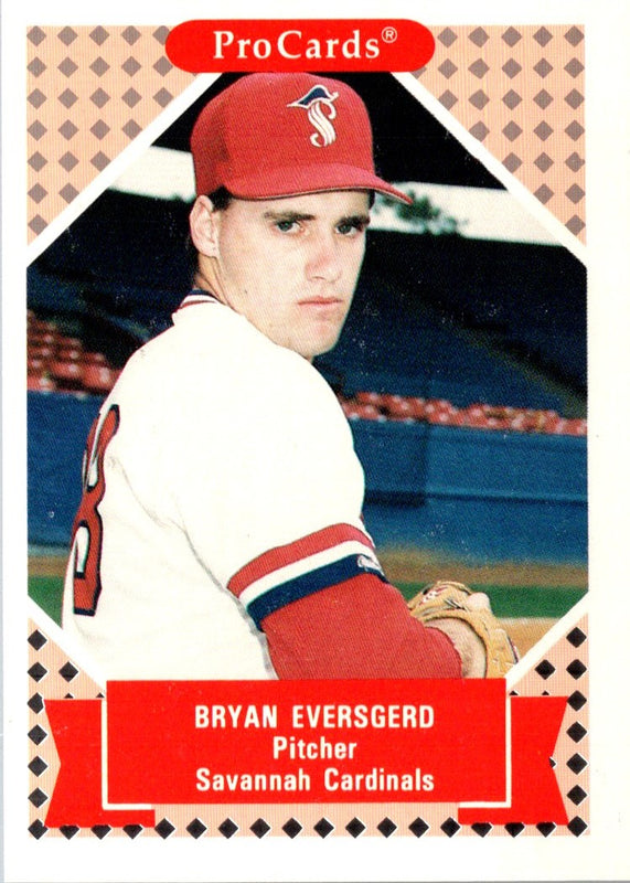 1991 ProCards Bryan Eversgerd #321