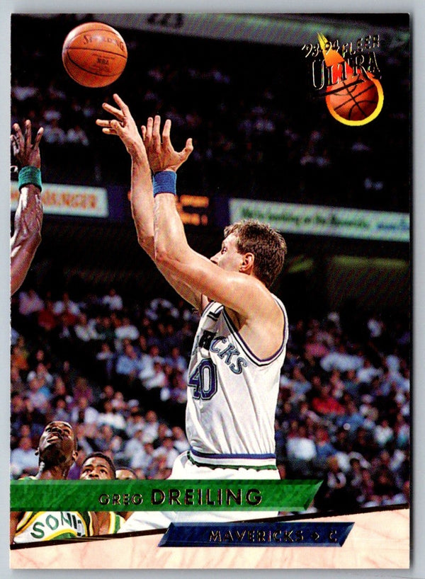 1993 Ultra Greg Dreiling #230