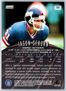 1998 Topps Finest Football Jason Sehorn