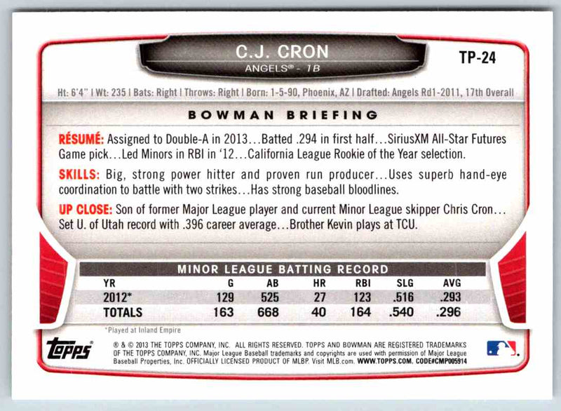 2013 Bowman C.J. Cron