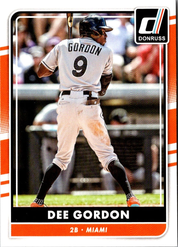 2016 Donruss Dee Gordon #65