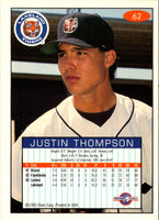 1993 Fleer Excel Justin Thompson #62