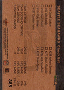 2001 Fleer Tradition Seattle Seahawks Team Leaders