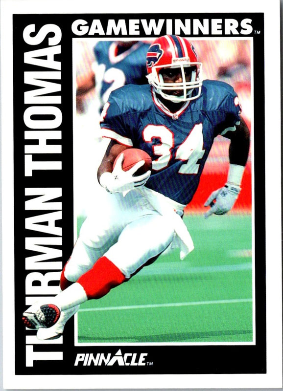 1991 Pinnacle Thurman Thomas #363