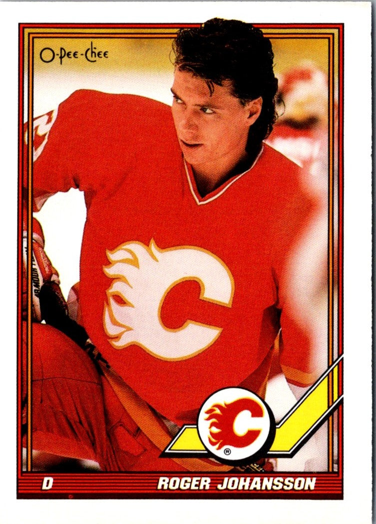 1991 O-Pee-Chee Roger Johansson