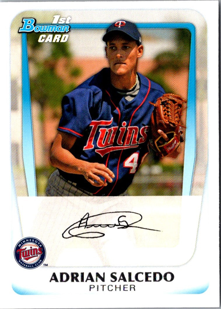 2011 Bowman Prospects Adrian Salcedo