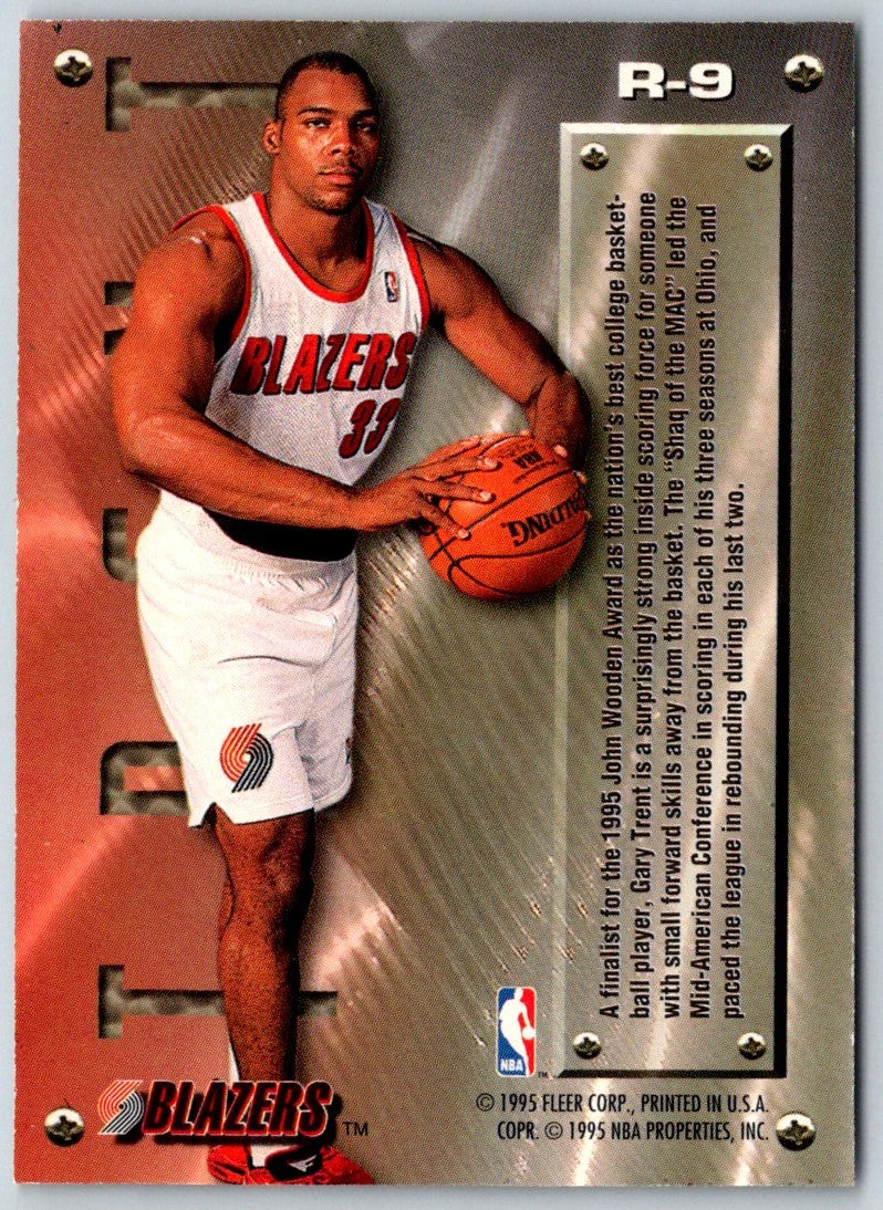 1995 Metal Rookie Roll Call Gary Trent