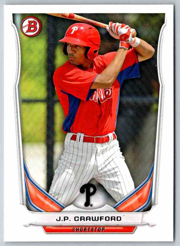 2014 Bowman J.P. Crawford #TP-22