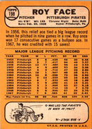 1968 Topps Roy Face