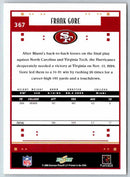 1995 Score Frank Gore