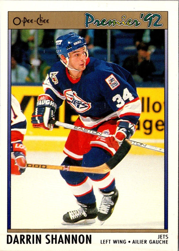 1991 O-Pee-Chee Premier Darrin Shannon #146