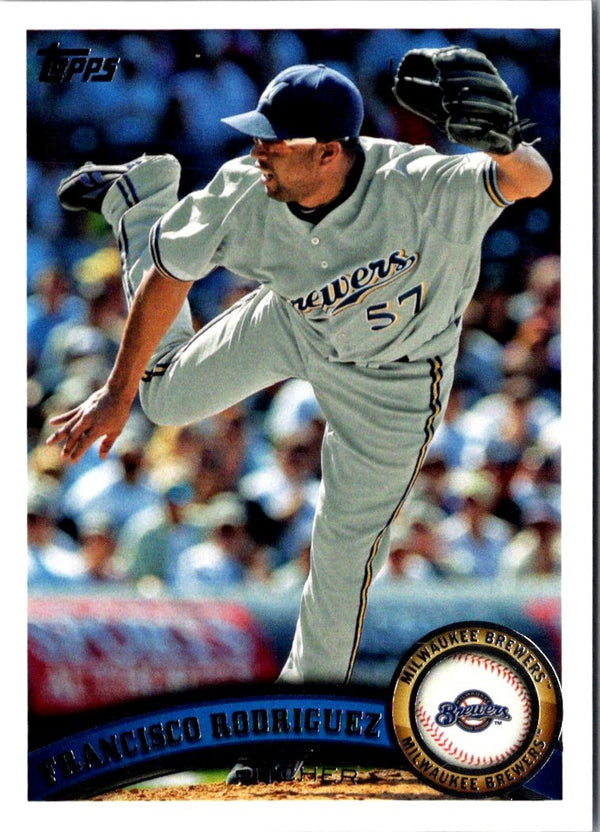 2011 Topps Update Francisco Rodriguez #US244