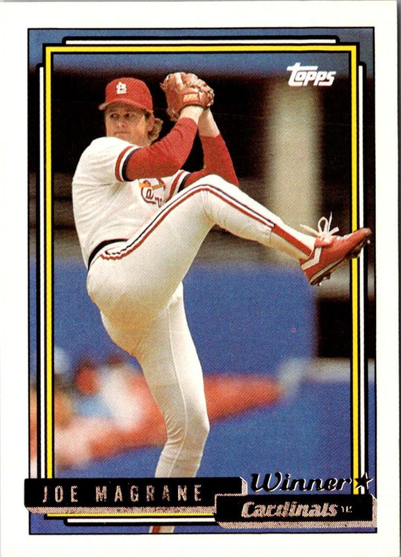 1992 Topps Joe Magrane #783