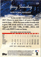 2017 Topps Gallery Gary Sanchez #133