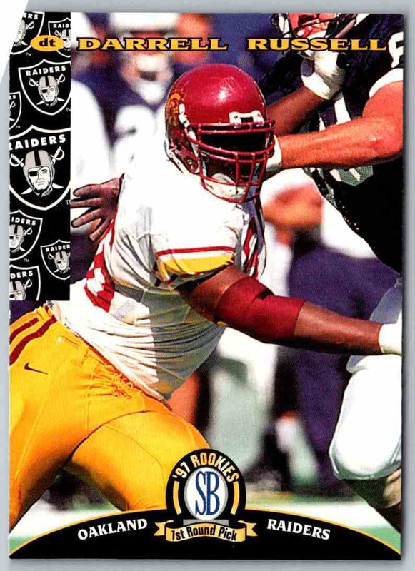 1997 Score Board Sb Darrell Russell #17