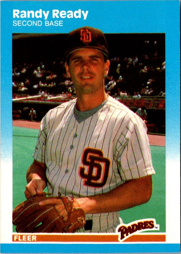 1987 Fleer Update Glossy Randy Ready #U-100