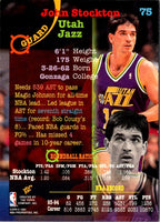 1994 Stadium Club Super Teams NBA Finals John Stockton #75