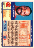 1989 Pro Set Lloyd Burruss #167