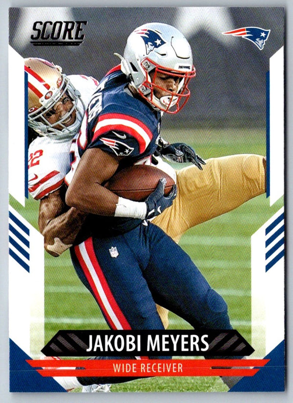 2021 Score Scorecard Jakobi Meyers #39