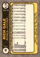 1981 Fleer Rich Gale #40