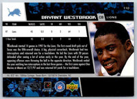 1999 Upper Deck Encore Bryant Westbrook #110