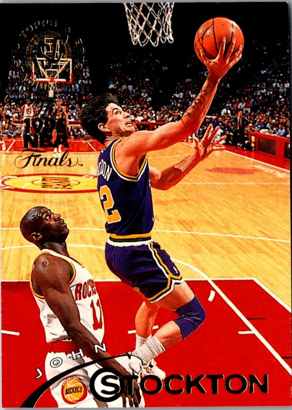 1994 Stadium Club Super Teams NBA Finals John Stockton #75